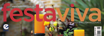 Capa da revista Festa Viva