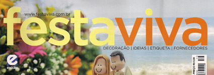Capa da revista Festa Viva